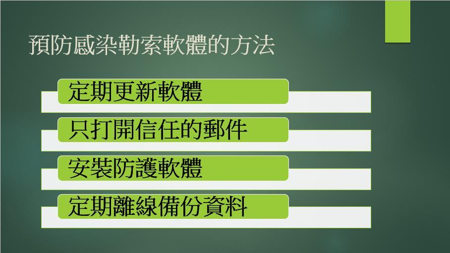 緊急處理加密勒索威脅之原則
